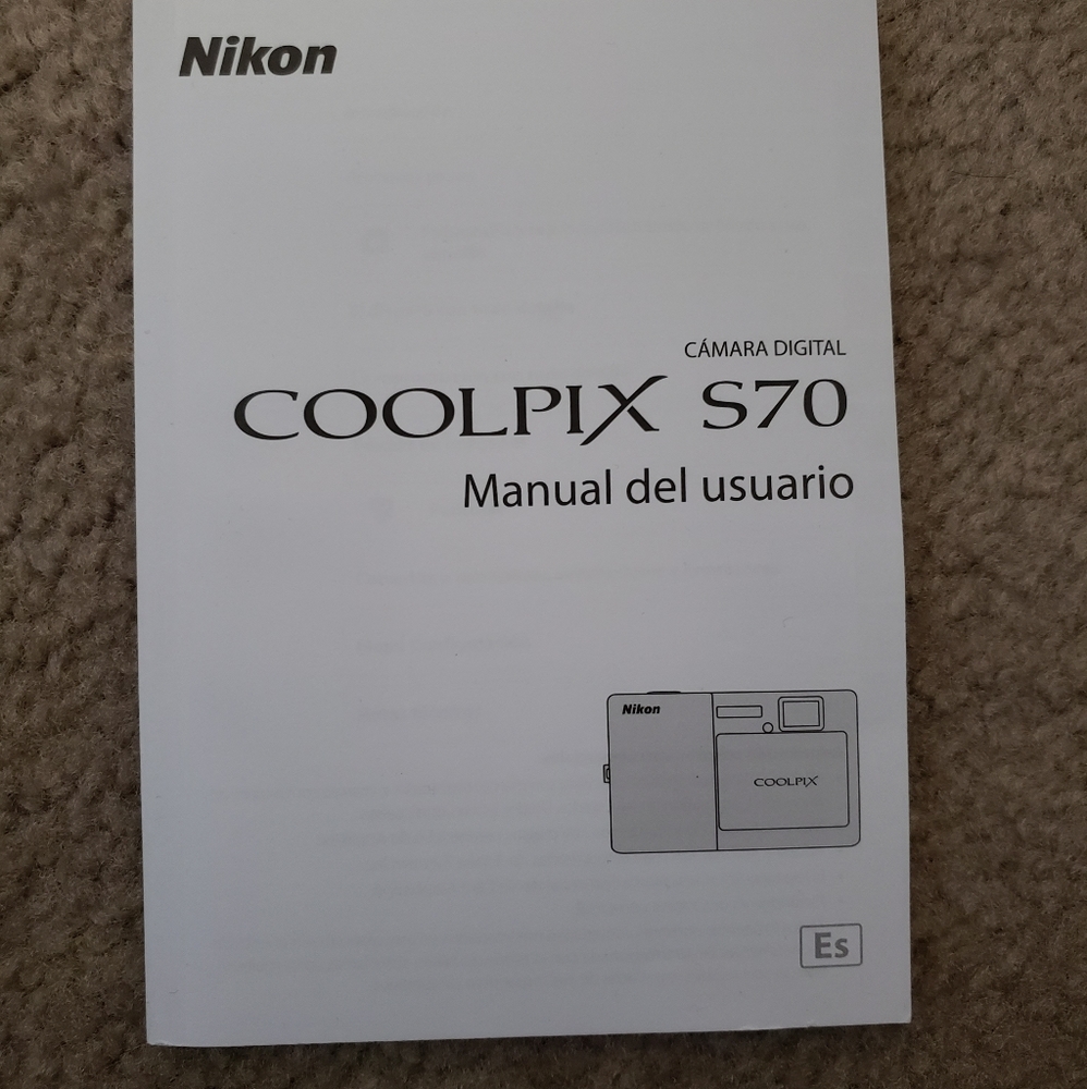 Coolpix S70 manual